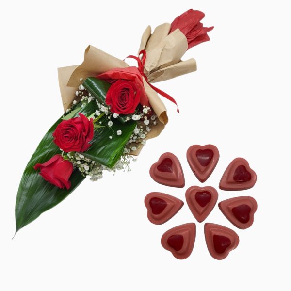 Flores E Bombones Para San Valentín